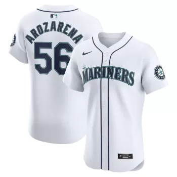 Men's Seattle Mariners Randy Arozarena Nike White Home Elite Player Jersey