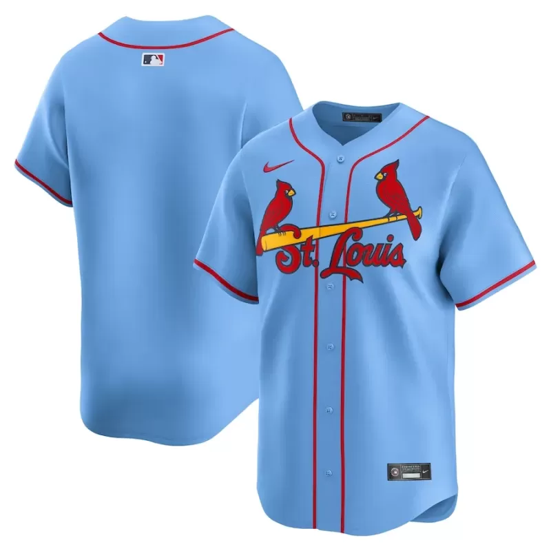 Men's St. Louis Cardinals Nike Light Blue Alternate Limited Jersey Men's St. Louis Cardinals Nike Light Blue Alternate Limited Jersey