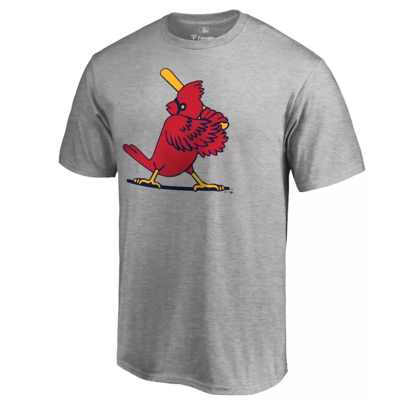 Men's St. Louis Cardinals Ash Cooperstown Collection Forbes T-Shirt Men's St. Louis Cardinals Ash Cooperstown Collection Forbes T-Shirt