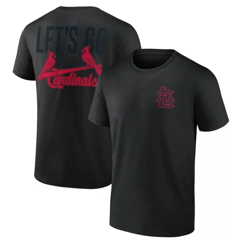 Men's St. Louis Cardinals Black In It To Win It T-Shirt
