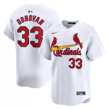 Men's St. Louis Cardinals Brendan Donovan Nike White Home Limited Player Jersey Men's St. Louis Cardinals Brendan Donovan Nike White Home Limited Player Jersey