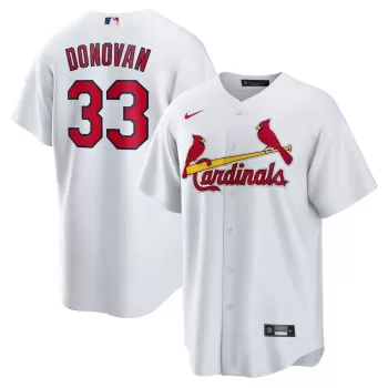 Men's St. Louis Cardinals Brendan Donovan Nike White Home Replica Jersey Men's St. Louis Cardinals Brendan Donovan Nike White Home Replica Jersey