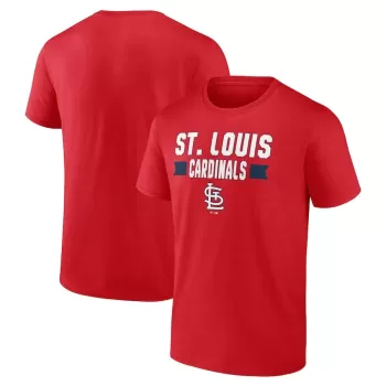 Men's St. Louis Cardinals Fanatics Red Close Victory T-Shirt Men's St. Louis Cardinals Fanatics Red Close Victory T-Shirt