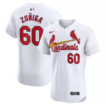 Men's St. Louis Cardinals Guillermo Zuñiga Nike White Home Elite Player Jersey Men's St. Louis Cardinals Guillermo Zuñiga Nike White Home Elite Player Jersey