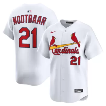 Men's St. Louis Cardinals Lars Nootbaar Nike White Alternate Limited Player Jersey Men's St. Louis Cardinals Lars Nootbaar Nike White Alternate Limited Player Jersey