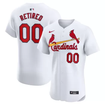 Men's St. Louis Cardinals Nike White Home Elite Pick-A-Player Retired Roster Jersey Men's St. Louis Cardinals Nike White Home Elite Pick-A-Player Retired Roster Jersey