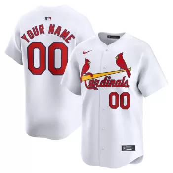 Men's St. Louis Cardinals Nike White Home Limited Custom Jersey Men's St. Louis Cardinals Nike White Home Limited Custom Jersey
