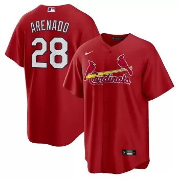 Men's St. Louis Cardinals Nolan Arenado Nike Red Alternate Official Replica Player Jersey Men's St. Louis Cardinals Nolan Arenado Nike Red Alternate Official Replica Player Jersey