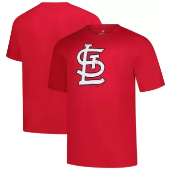 Men's St. Louis Cardinals Profile Red Big & Tall Weathered Logo T-Shirt