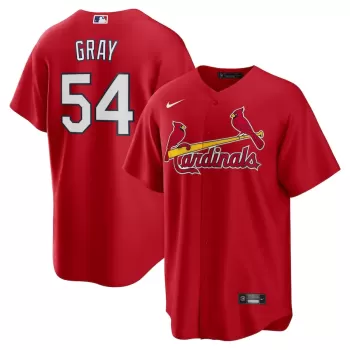 Men's St. Louis Cardinals Sonny Gray Nike Red Alternate Replica Jersey