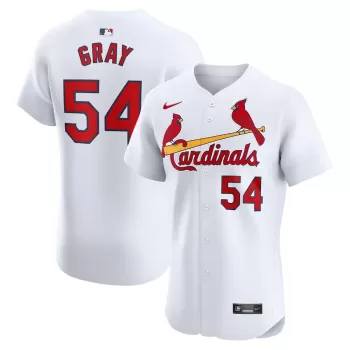 Men's St. Louis Cardinals Sonny Gray Nike White Home Elite Player Jersey