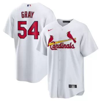 Men's St. Louis Cardinals Sonny Gray Nike White Home Replica Jersey
