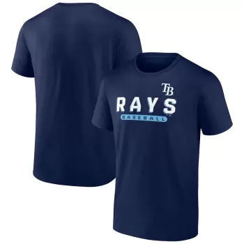 Men's Tampa Bay Rays Fanatics Navy Team T-Shirt Men's Tampa Bay Rays Fanatics Navy Team T-Shirt