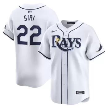Men's Tampa Bay Rays Jose Siri Nike White Home Limited Player Jersey Men's Tampa Bay Rays Jose Siri Nike White Home Limited Player Jersey