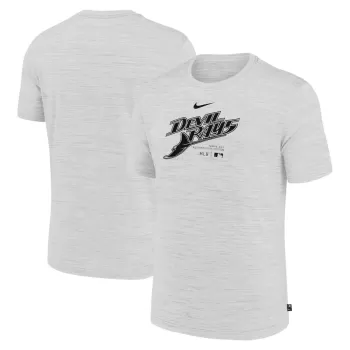 Men's Tampa Bay Rays Nike Ash Authentic Collection Velocity Performance Practice T-Shirt Men's Tampa Bay Rays Nike Ash Authentic Collection Velocity Performance Practice T-Shirt