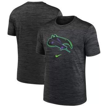 Men's Tampa Bay Rays Nike Black Authentic Collection City Connect Velocity Performance T-Shirt Men's Tampa Bay Rays Nike Black Authentic Collection City Connect Velocity Performance T-Shirt