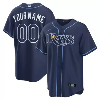 Men's Tampa Bay Rays Nike Navy Away Custom Replica 2.0 Jersey Men's Tampa Bay Rays Nike Navy Away Custom Replica 2.0 Jersey