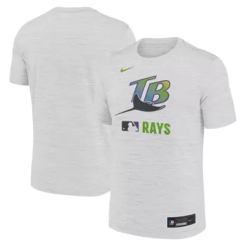 Men's Tampa Bay Rays Nike White Authentic Collection Velocity Performance Practice T-Shirt Men's Tampa Bay Rays Nike White Authentic Collection Velocity Performance Practice T-Shirt