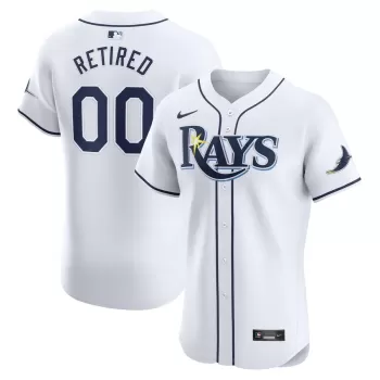 Men's Tampa Bay Rays Nike White Home Elite Pick-A-Player Retired Roster Jersey Men's Tampa Bay Rays Nike White Home Elite Pick-A-Player Retired Roster Jersey