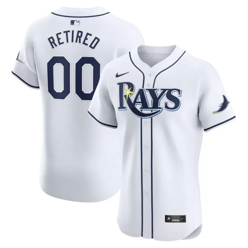 Men's Tampa Bay Rays Nike White Home Elite Pick-A-Player Retired Roster Jersey Men's Tampa Bay Rays Nike White Home Elite Pick-A-Player Retired Roster Jersey