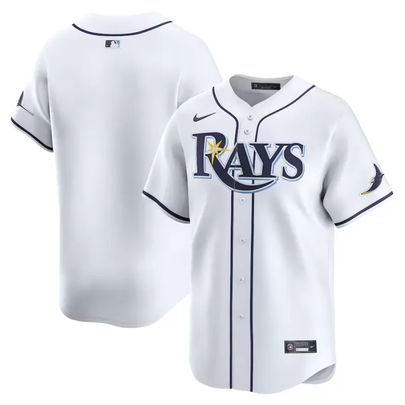 Men's Tampa Bay Rays Nike White Home Limited Jersey
