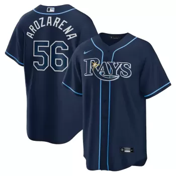 Men's Tampa Bay Rays Randy Arozarena Nike Navy Alternate Replica Player Jersey Men's Tampa Bay Rays Randy Arozarena Nike Navy Alternate Replica Player Jersey