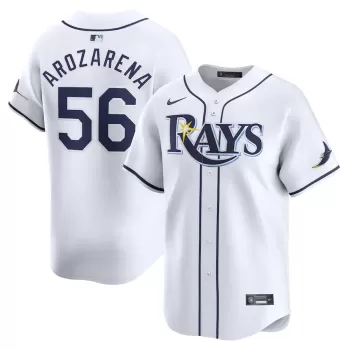Men's Tampa Bay Rays Randy Arozarena Nike White Home Limited Player Jersey Men's Tampa Bay Rays Randy Arozarena Nike White Home Limited Player Jersey