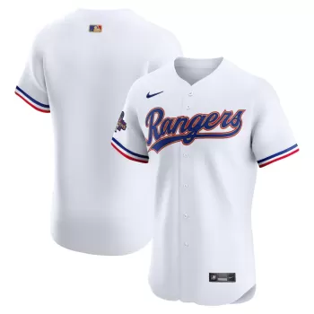 Men's Texas Rangers Nike White 2024 Gold Collection Elite Jersey Men's Texas Rangers Nike White 2024 Gold Collection Elite Jersey