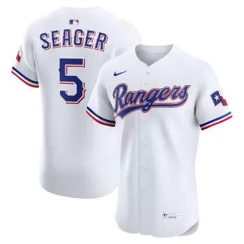 Men's Texas Rangers Corey Seager Nike White Home Elite Jersey Men's Texas Rangers Corey Seager Nike White Home Elite Jersey