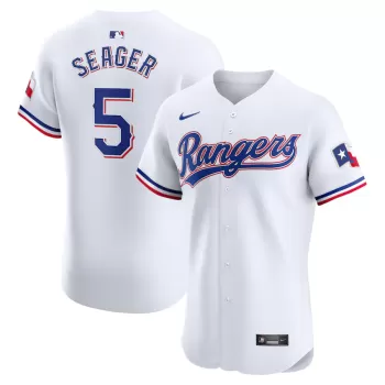 Men's Texas Rangers Corey Seager Nike White Home Elite Player Jersey Men's Texas Rangers Corey Seager Nike White Home Elite Player Jersey