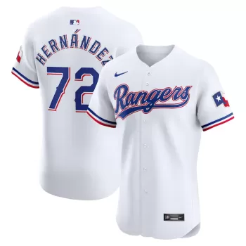 Men's Texas Rangers Jonathan Hernández Nike White Home Elite Player Jersey Men's Texas Rangers Jonathan Hernández Nike White Home Elite Player Jersey