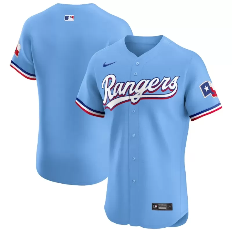 Men's Texas Rangers Nike Light Blue Alternate Vapor Premier Elite Patch Jersey Men's Texas Rangers Nike Light Blue Alternate Vapor Premier Elite Patch Jersey