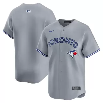 Men's Toronto Blue Jays  Nike Gray Away Limited Jersey