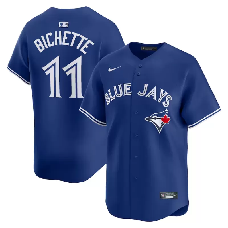 Men's Toronto Blue Jays Bo Bichette Nike Royal Alternate Limited Player Jersey Men's Toronto Blue Jays Bo Bichette Nike Royal Alternate Limited Player Jersey