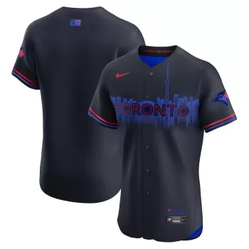 Men's Toronto Blue Jays Nike Navy City Connect Elite Jersey