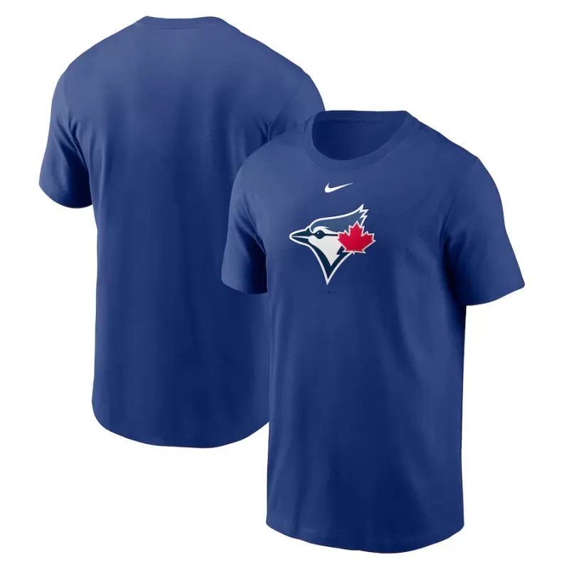Men's Toronto Blue Jays Nike Royal Large Logo T-Shirt Men's Toronto Blue Jays Nike Royal Large Logo T-Shirt