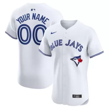 Men's Toronto Blue Jays Nike White Home Elite Custom Jersey Men's Toronto Blue Jays Nike White Home Elite Custom Jersey