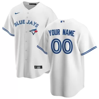 Men's Toronto Blue Jays Nike White Home Replica Custom Jersey Men's Toronto Blue Jays Nike White Home Replica Custom Jersey