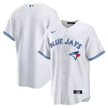 Men's Toronto Blue Jays Nike White Home Replica Team Jersey Men's Toronto Blue Jays Nike White Home Replica Team Jersey