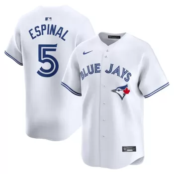 Men's Toronto Blue Jays Santiago Espinal Nike White Home Limited Player Jersey Men's Toronto Blue Jays Santiago Espinal Nike White Home Limited Player Jersey