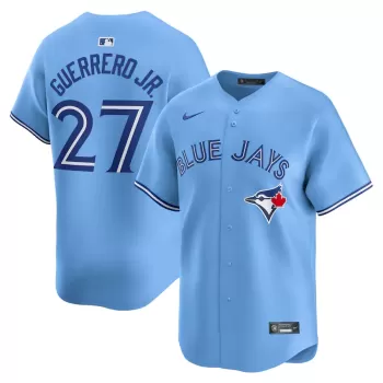 Men's Toronto Blue Jays Vladimir Guerrero Jr. Nike Powder Blue Alternate Limited Player Jersey Men's Toronto Blue Jays Vladimir Guerrero Jr. Nike Powder Blue Alternate Limited Player Jersey