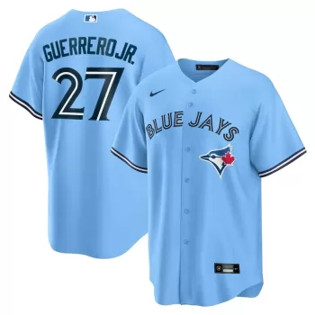 Men's Toronto Blue Jays Vladimir Guerrero Jr. Nike Powder Blue Alternate Replica Player Jersey Men's Toronto Blue Jays Vladimir Guerrero Jr. Nike Powder Blue Alternate Replica Player Jersey