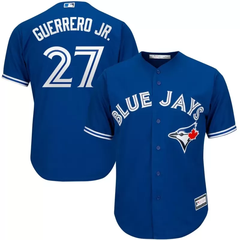 Men's Toronto Blue Jays Vladimir Guerrero Jr. Royal Big & Tall Replica Player Jersey Men's Toronto Blue Jays Vladimir Guerrero Jr. Royal Big & Tall Replica Player Jersey