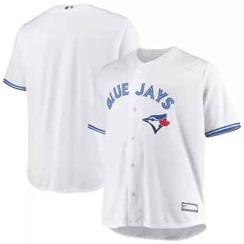 Men's Toronto Blue Jays White Home Replica Team Jersey Men's Toronto Blue Jays White Home Replica Team Jersey