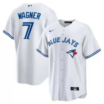 Men's Toronto Blue Jays Will Wagner Nike White Home Replica Jersey Men's Toronto Blue Jays Will Wagner Nike White Home Replica Jersey