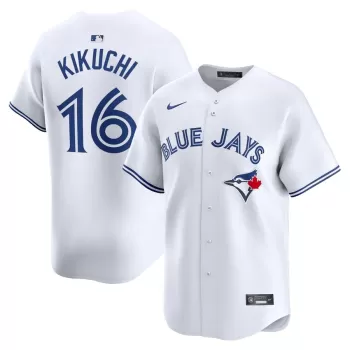 Men's Toronto Blue Jays Yusei Kikuchi Nike White Home Limited Player Jersey Men's Toronto Blue Jays Yusei Kikuchi Nike White Home Limited Player Jersey