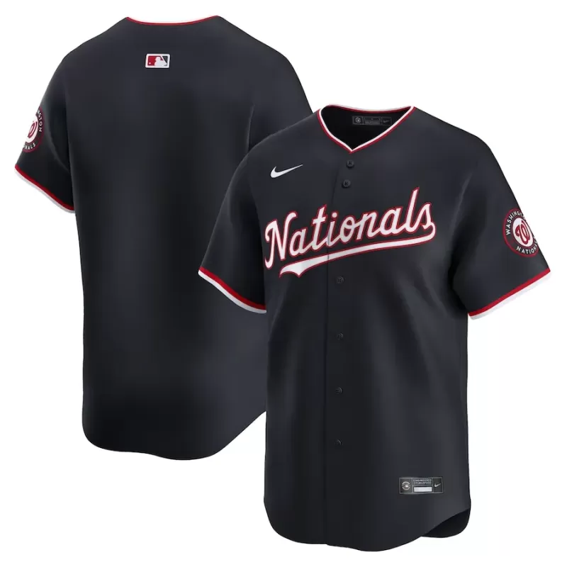 Men's Washington Nationals Nike Navy Alternate Limited Jersey Men's Washington Nationals Nike Navy Alternate Limited Jersey