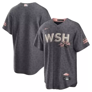 Men's Washington Nationals Nike Gray City Connect Replica Team Jersey Men's Washington Nationals Nike Gray City Connect Replica Team Jersey