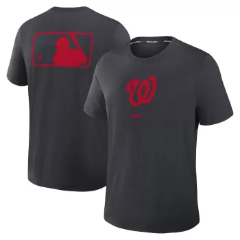 Men's Washington Nationals Nike Navy Authentic Collection Early Work Tri-Blend Performance T-Shirt Men's Washington Nationals Nike Navy Authentic Collection Early Work Tri-Blend Performance T-Shirt