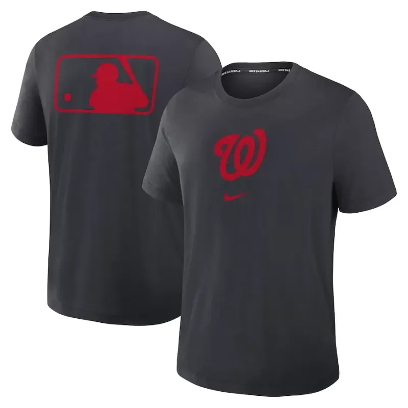 Men's Washington Nationals Nike Navy Authentic Collection Early Work Tri-Blend Performance T-Shirt Men's Washington Nationals Nike Navy Authentic Collection Early Work Tri-Blend Performance T-Shirt